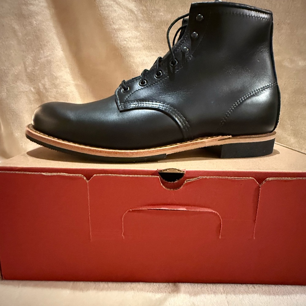 Red Wing Heritage Beckman Black Leather Men's Boots